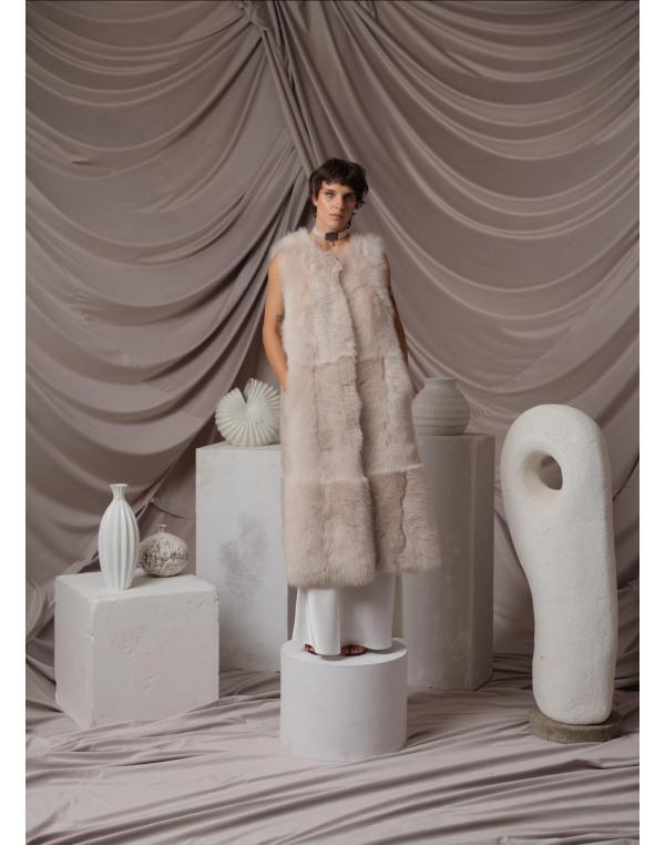 Miel Toscan și Shearling de Lux | Cojocul Reinterpretat | Paisi Art Fur
