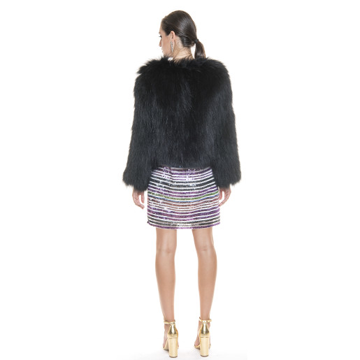 Jacheta blana naturala raton