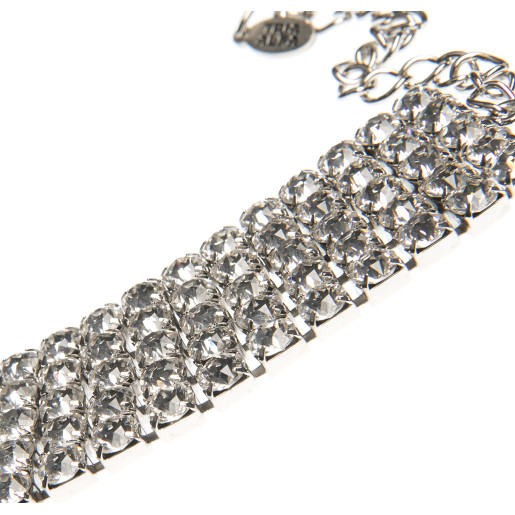 Colier Aura cristale Swarovski Crystal Clear