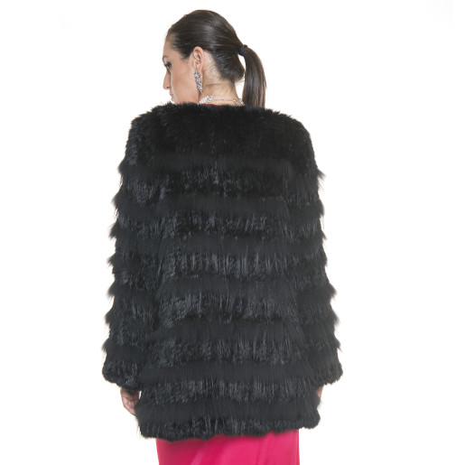 Jacheta blana naturala raton