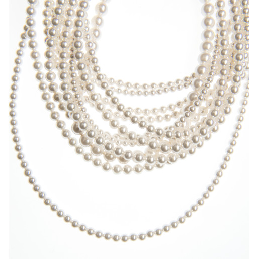 Colier Kiara perle Swarovski White Pearl