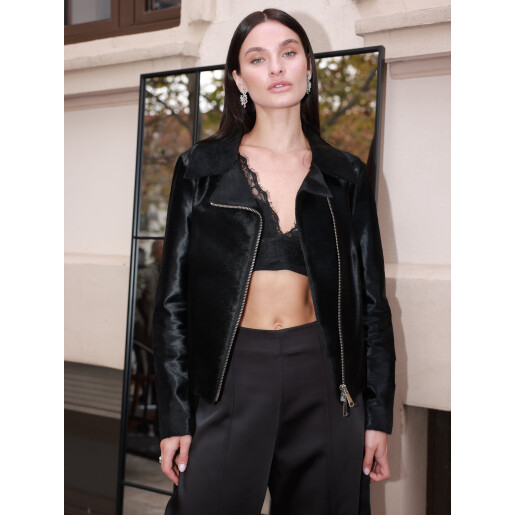 Jacheta sport cavalinno (ponei), neagra, 50cm