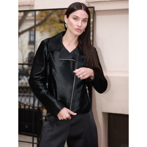 Jacheta sport cavalinno (ponei), neagra, 50cm