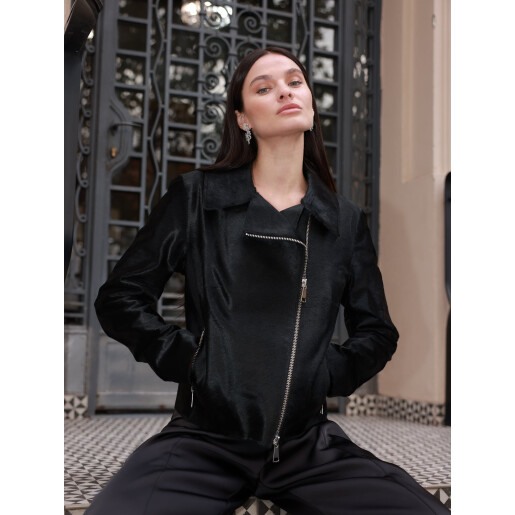 Jacheta sport cavalinno (ponei), neagra, 50cm