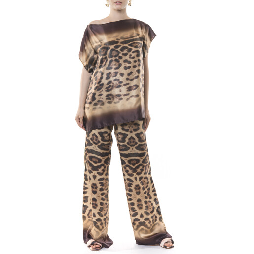 Bluza matase naturala 100%, Feline Moves