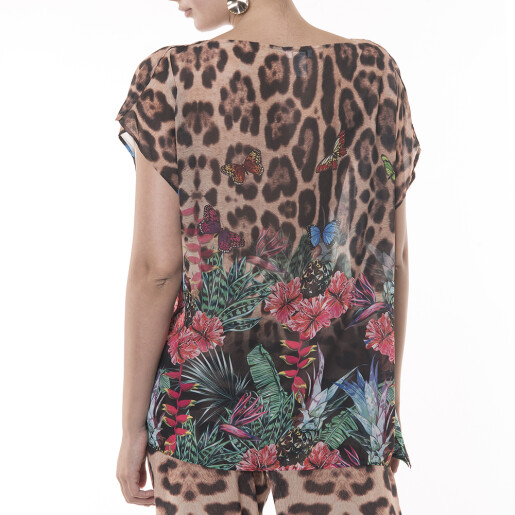 Bluza voal Jungle vibe