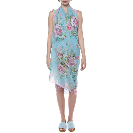 Pareo Dreamy Garden, voal, 112x192cm