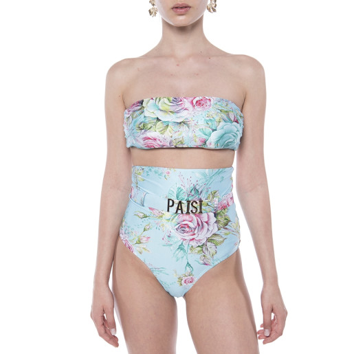 Sutien baie Dreamy Garden, bandana inchidere metalica