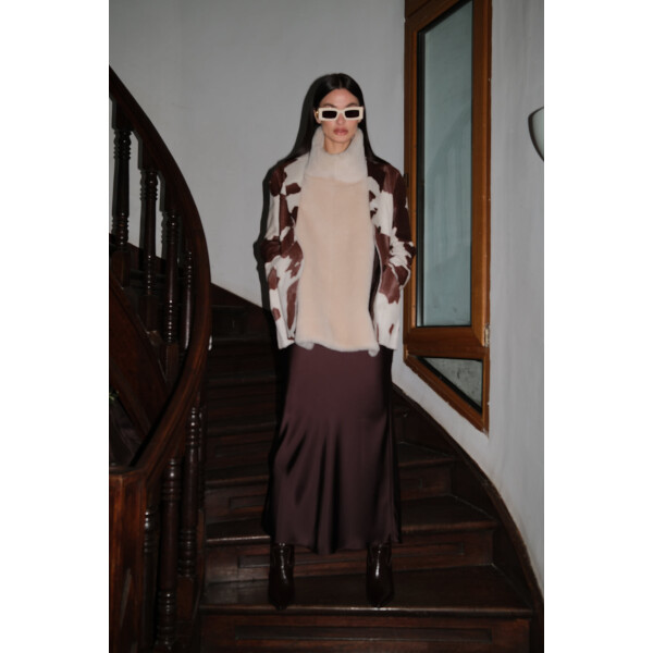 Sacou cavalinno (ponei) cow print/60cm