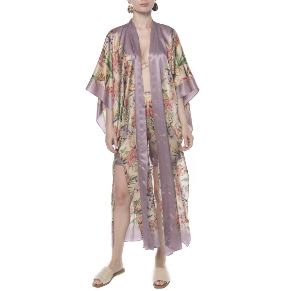 Pantaloni scurti Tropical Breeze, matase naturala 100%
