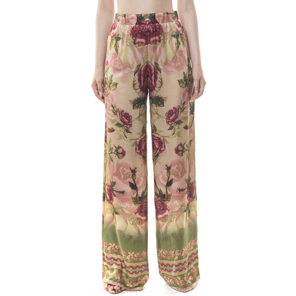 Pantaloni matase naturala 100%, Secret Garden