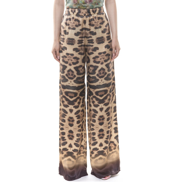 Pantaloni lungi  matase naturala 100%, Feline Moves