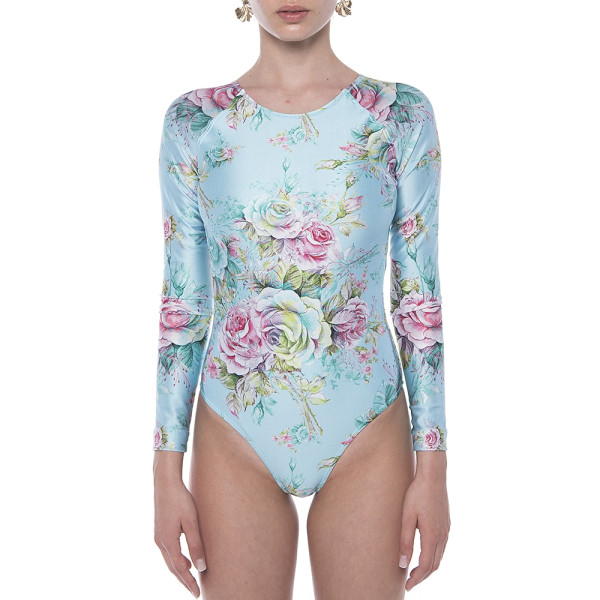 Costum intreg Dreamy Garden, maneci lungi, funda spate