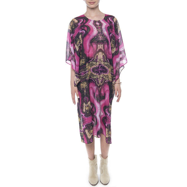 Kimono voal, imprimeu Summer Kiss