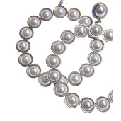 Cercei Aqua perle Swarovski White Pearl