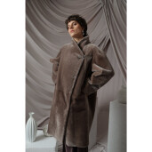 Haina blana miel merinos tuns, tan taupe, 90cm