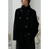 Haina shearling military, dark blue, 90cm