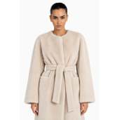 Haina shearling reversibil merinos spaniol ultra-thin, 90cm