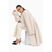 Haina shearling reversibil merinos spaniol ultra-thin, 90cm