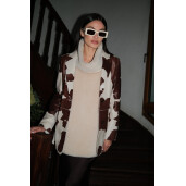 Sacou cavalinno (ponei) cow print/60cm