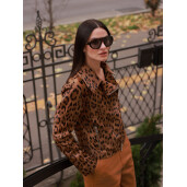 Jacheta sport cavalinno (ponei), animal print, 50cm