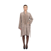 Haina shearling persan, culoare speciala, cu cordon, 90cm