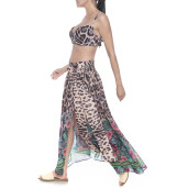 Copyright sacred Orphan Fusta lunga Jungle Vibe, voal transparent