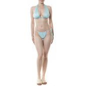 Bikini baie snur reglabil talie Aqua