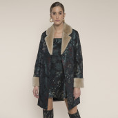 Haina piele naturala dreamy night, revere shearling, 65cm