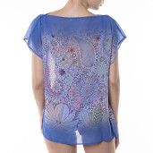 Bluza matase naturala 100%, Paisley Lilla
