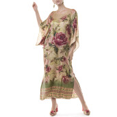 Caftan matase naturala 100%, Secret Garden