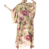 Kimono lung deschis matase naturala 100%, Secret Garden