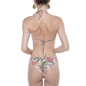 Sutien triunghi push-up cu inel, Tropical Breeze