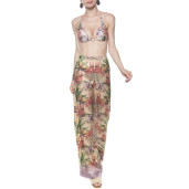 Tropical Breeze Long Pants, 100% Natural Silk