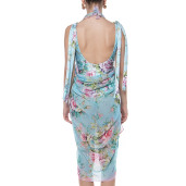 Pareo Dreamy Garden, voal, 112x192cm