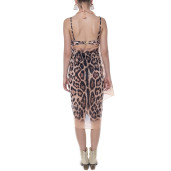 Pareo Feline Moves, voal, 112x192cm